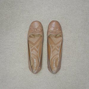 Nine West Kelsea Leather Ballet Flats